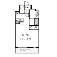 栃木県宇都宮市下戸祭1(マンション)の賃貸物件の間取り