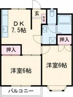 物件の間取り画像