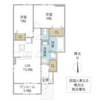 物件の間取り画像