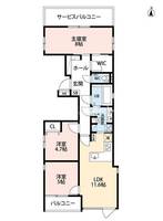 物件の間取り画像