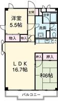ベルクレエの間取り