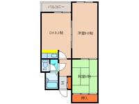 北海道函館市深堀町(マンション)の賃貸物件の間取り