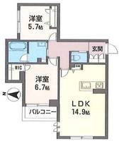 物件の間取り画像