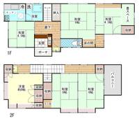 神奈川県横須賀市追浜本町1(一戸建)の賃貸物件の間取り