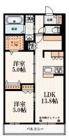 物件の間取り画像