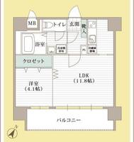 物件の間取り画像