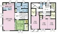 東京都小平市学園西町2(一戸建)の賃貸物件の間取り