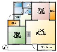 物件の間取り画像