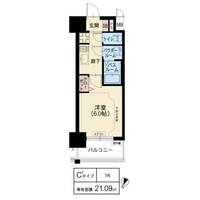 スプランディッド新大阪WESTの間取り