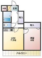 物件の間取り画像