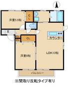 物件の間取り画像