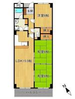 物件の間取り画像