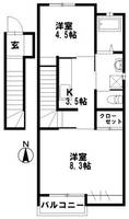 物件の間取り画像