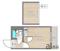 東京都東村山市本町1(アパート)の賃貸物件の間取り