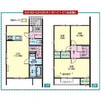 栃木県宇都宮市今泉新町(一戸建)の賃貸物件の間取り