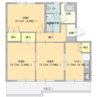 物件の間取り画像
