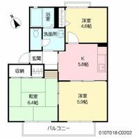 物件の間取り画像