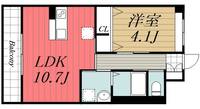 千葉県千葉市稲毛区小仲台8(マンション)の賃貸物件の間取り