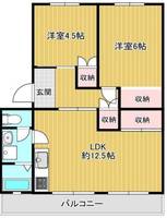物件の間取り画像