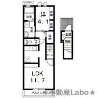 物件の間取り画像