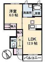 物件の間取り画像