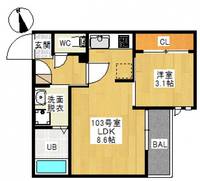 grandtic dessinの間取り