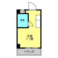 大阪府大阪市生野区新今里3(マンション)の賃貸物件の間取り