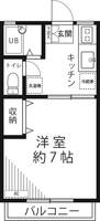 物件の間取り画像