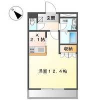 フェアリー壱の口Aの間取り