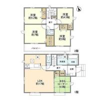 東京都八王子市川口町(一戸建)の賃貸物件の間取り