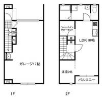 群馬県桐生市新宿1(アパート)の賃貸物件の間取り