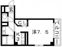 カインド高井田の間取り