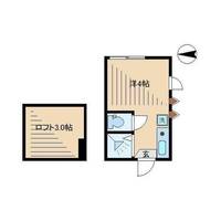 東京都中野区鷺宮4(アパート)の賃貸物件の間取り