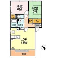 新潟県上越市新町(アパート)の賃貸物件の間取り