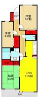 物件の間取り画像
