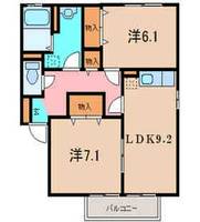 フラーゼAの間取り