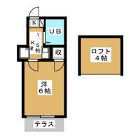 神奈川県横浜市港北区新吉田東3(アパート)の賃貸物件の間取り