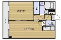 プレステージ田上の間取り
