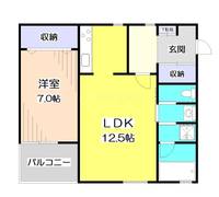 物件の間取り画像