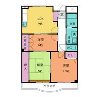 パラサンピア IIIの間取り