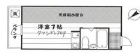 ふぁみりいCHの間取り