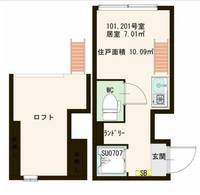 ブリリアント大原の間取り