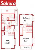 物件の間取り画像