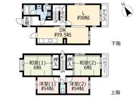 UR藤沢台第五の間取り