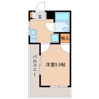 フラッツ青葉台の間取り