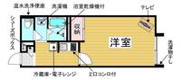 大阪府堺市堺区北三国ヶ丘町4(アパート)の賃貸物件の間取り
