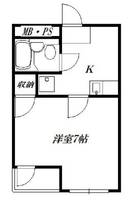 東京都江東区亀戸5(マンション)の賃貸物件の間取り