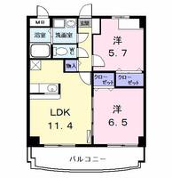 物件の間取り画像