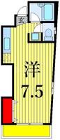 ベルメゾン南千住の間取り