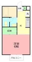 神奈川県秦野市南矢名(アパート)の賃貸物件の間取り